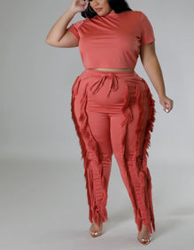 Shake Me Down Baby Pant Set - Big House Of Fashion