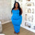 Tiffany Spaghetti Strap Ruched Maxi Dress - Big House Of Fashion