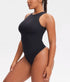 Curve-Contouring Halter Bodysuit